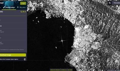 Radar Data, Sentinel-1 SAR (beta release), are also available through GETOpenData Service