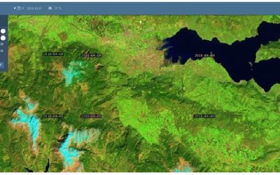 Portal for access in Copernicus Satellite Data through OGC services for the Region of Central Greece