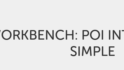 SLIPO Workbench: POI integration made simple